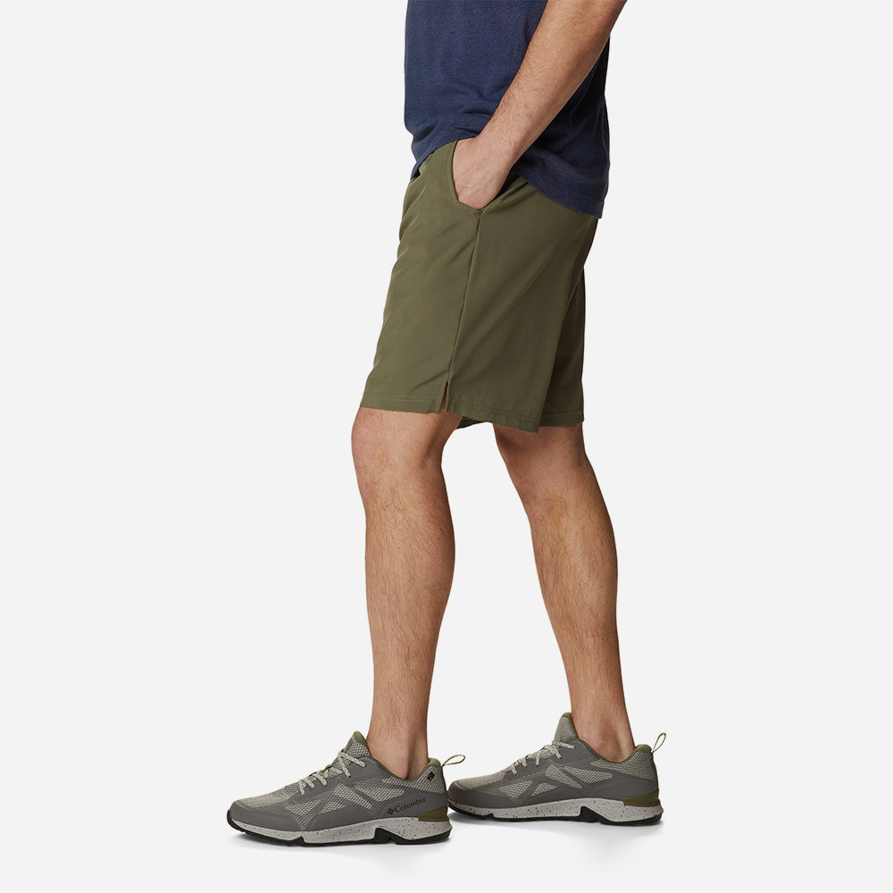 Quần Ngắn Nam Columbia Hike™ Brief - Xanh Quân Đội - Supersports Vietnam