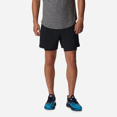 Quần Ngắn Thể Thao Nam Columbia Endless Trail™ 2In1 - Đen - Supersports Vietnam