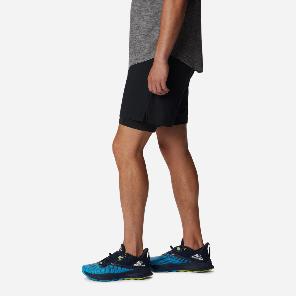 Quần Ngắn Thể Thao Nam Columbia Endless Trail™ 2In1 - Đen - Supersports Vietnam