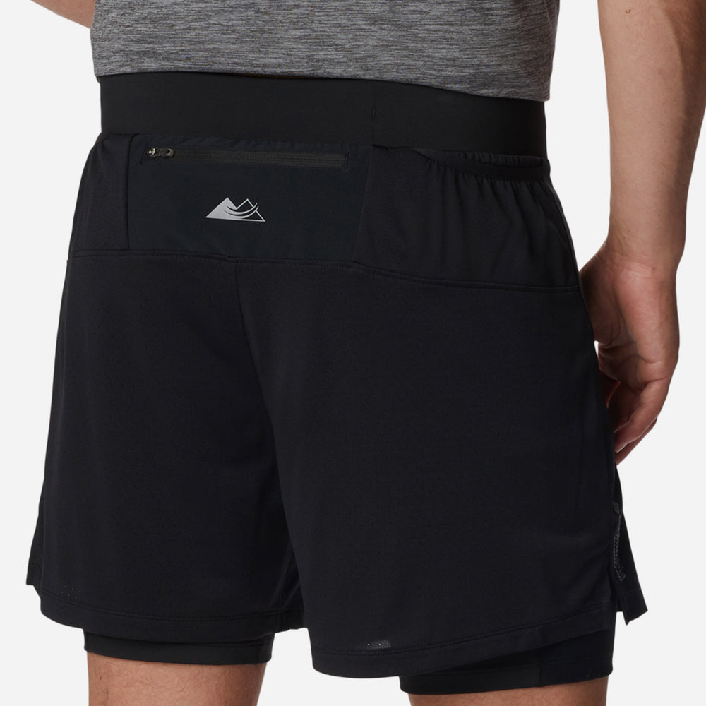 Quần Ngắn Thể Thao Nam Columbia Endless Trail™ 2In1 - Đen - Supersports Vietnam