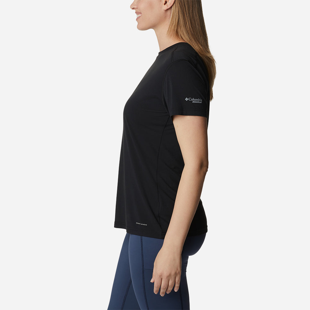 Áo Thun Nữ Columbia Endless Trail™ Running Tech - Đen - Supersports Vietnam