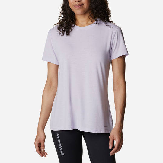 Women's Columbia Endless Trail™ Running Tech T-Shirt - Gray