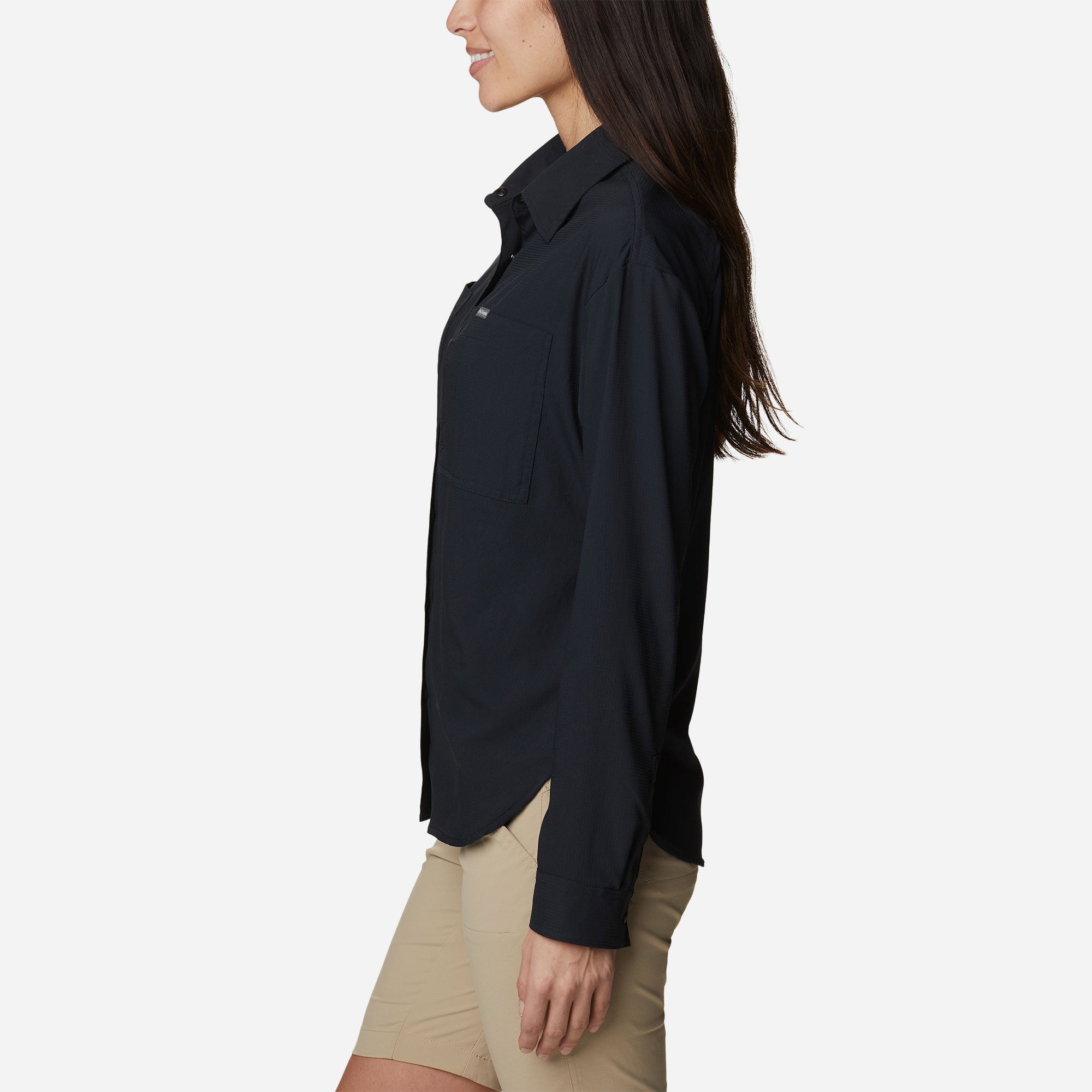 Áo Sơ Mi Dài Tay Nữ Columbia Silver Ridge Utility™ - Đen - Supersports Vietnam