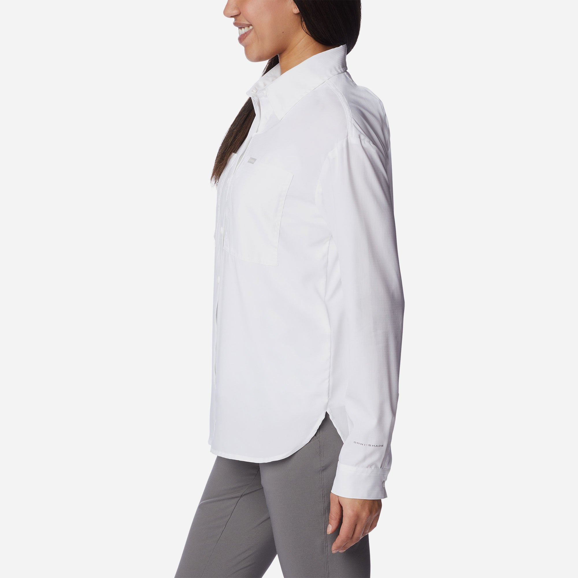 Áo Sơ Mi Dài Tay Nữ Columbia Silver Ridge Utility™ - Trắng - Supersports Vietnam