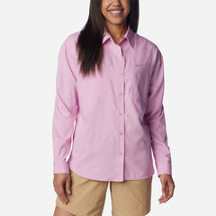 Women's Columbia Silver Ridge Utility™ Longsleeve Shirt - Pink