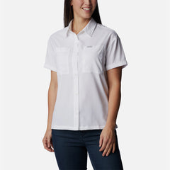 Áo Sơ Mi Tay Ngắn Nữ Columbia Silver Ridge Utility™ Short Sleeve - Trắng