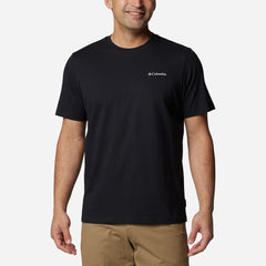 Men's Columbia Explorers Canyon™ Back Short Sleeve T-Shirt - Black