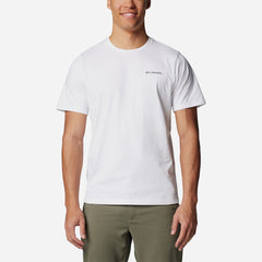 Men's Columbia Explorers Canyon™ Back Short Sleeve T-Shirt - White