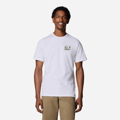 Men's Columbia Explorers Canyon™ Back Short Sleeve T-Shirt - White