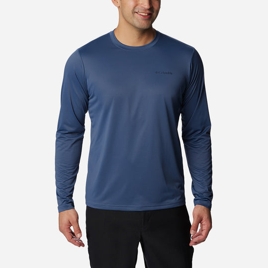 Men's Columbia Hike™ Long Sleeve T-Shirt - Blue