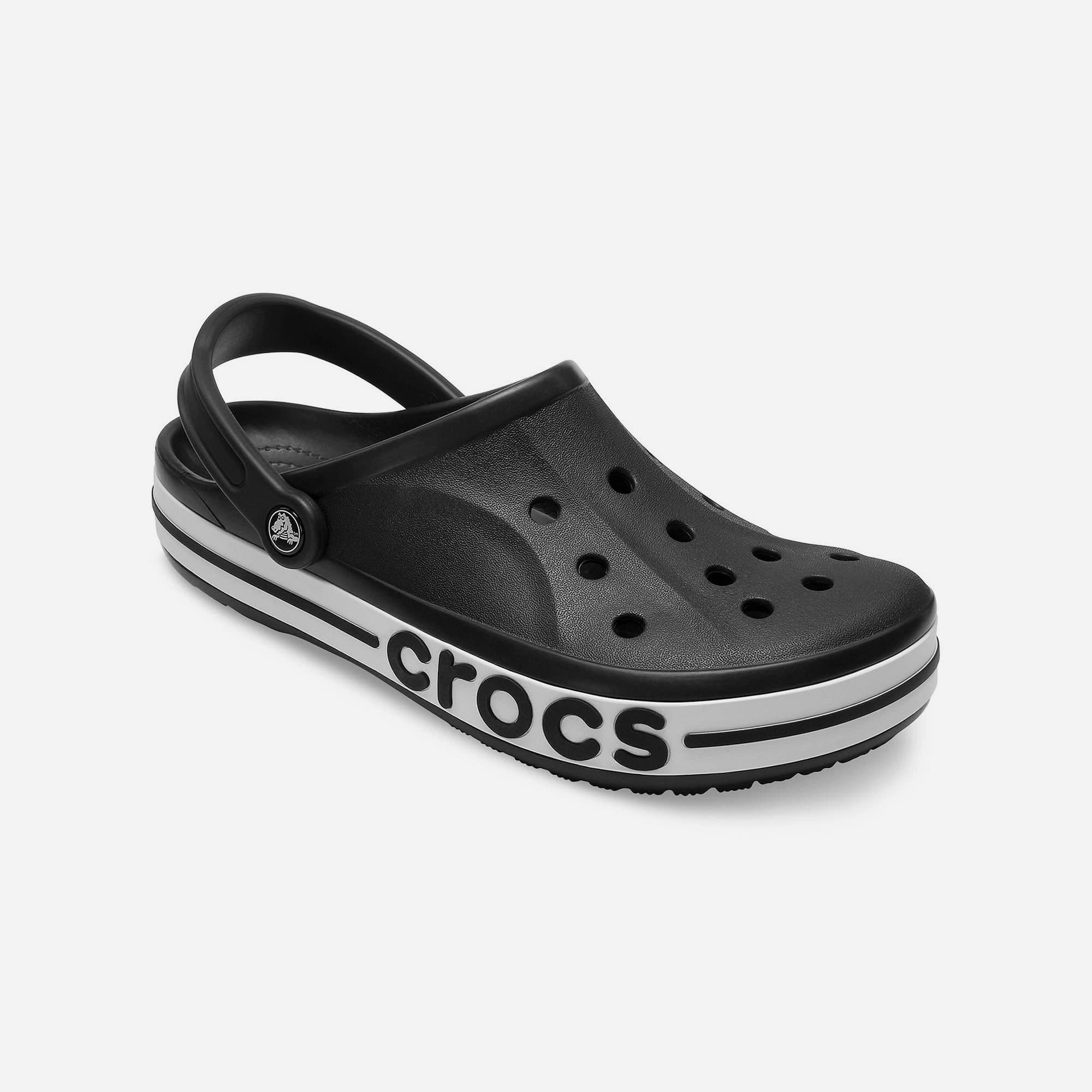 Giày Clog Unisex Crocs Bayaband - Đen - Supersports Vietnam