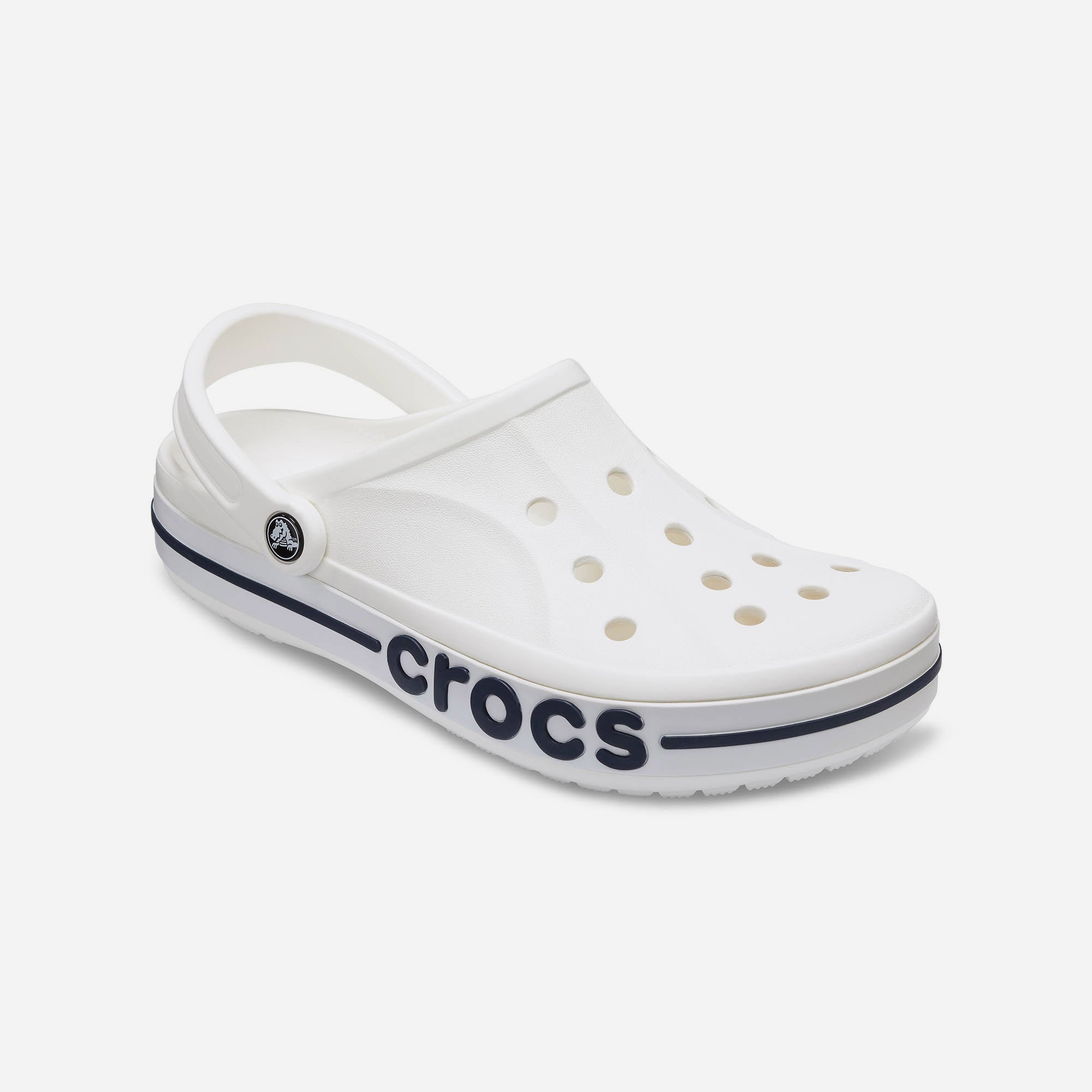 Giày Clog Unisex Crocs Bayaband - Trắng - Supersports Vietnam