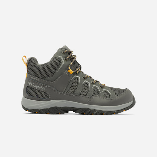 Men's Columbia Granite Trail™ Mid Waterproof Multi-Purpose Shoes - Gray