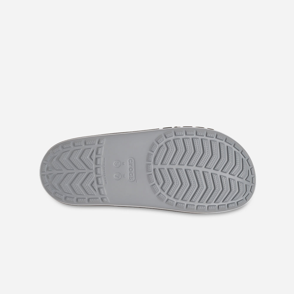 Dép Quai Ngang Unisex Crocs Bayaband - Xám - Supersports Vietnam