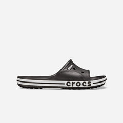 Dép Quai Ngang Unisex Crocs Bayaband - Đen - Supersports Vietnam