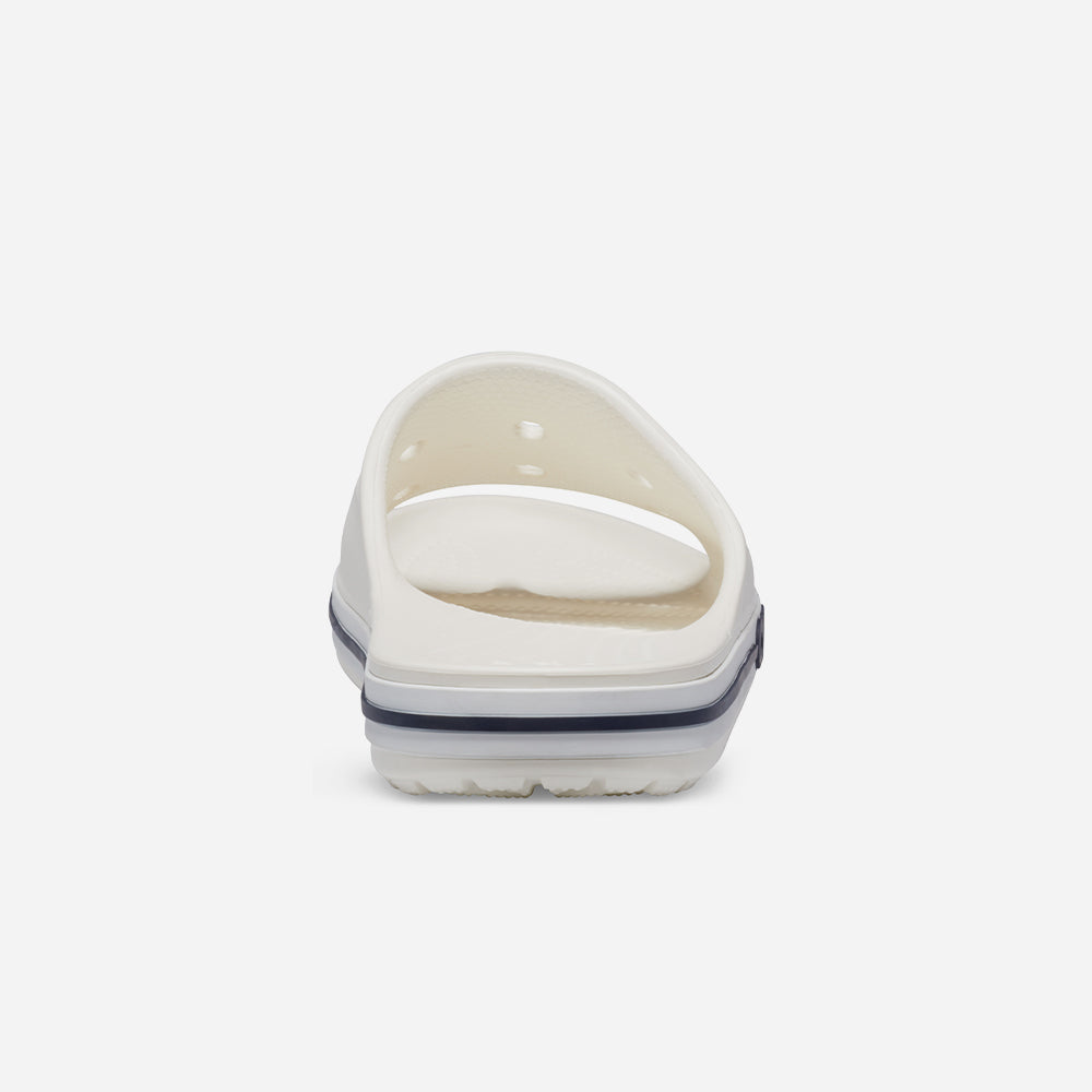 Dép Quai Ngang Unisex Crocs Bayaband - Trắng - Supersports Vietnam