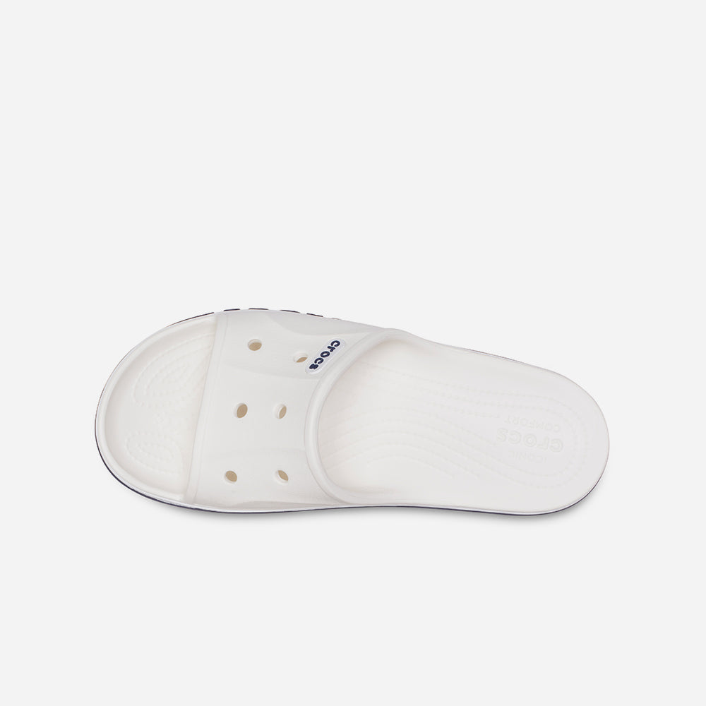 Dép Quai Ngang Unisex Crocs Bayaband - Trắng - Supersports Vietnam
