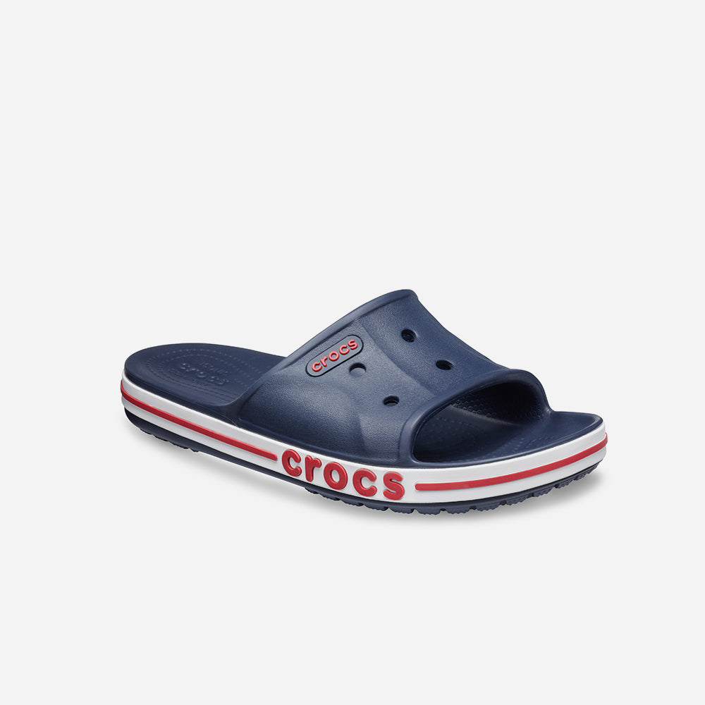 Dép Quai Ngang Unisex Crocs Bayaband - Xanh Navy - Supersports Vietnam