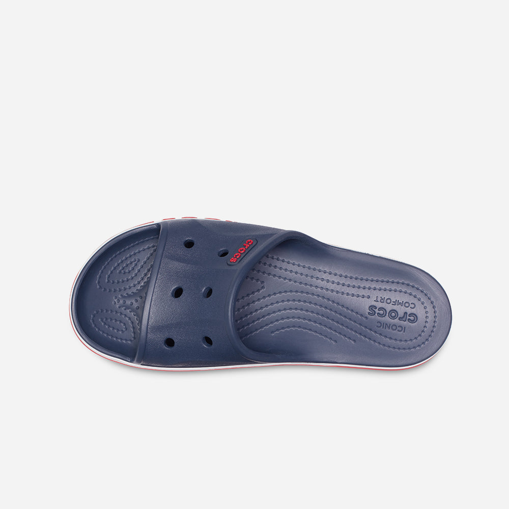 Dép Quai Ngang Unisex Crocs Bayaband - Xanh Navy - Supersports Vietnam
