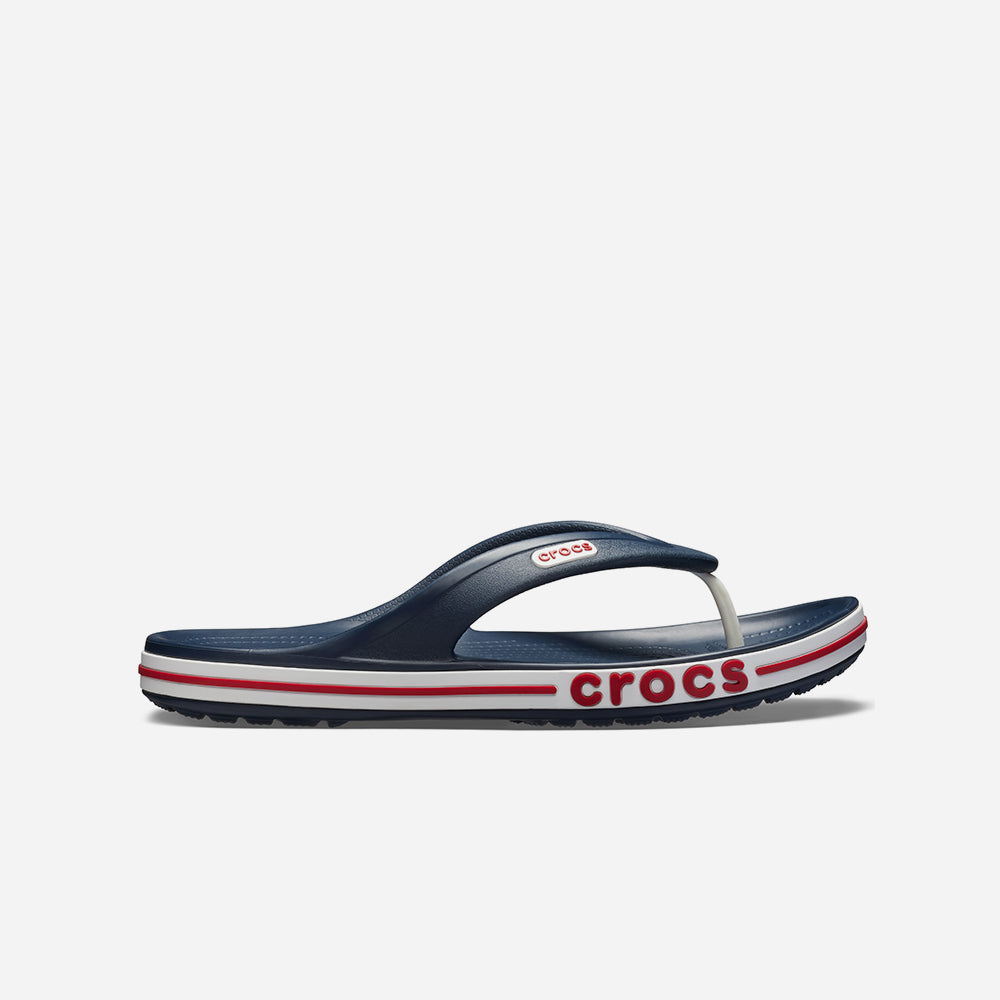 Dép Xỏ Ngón Unisex Crocs Bayaband - Xanh Navy - Supersports Vietnam