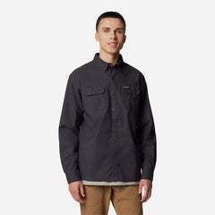 Men's Columbia Landroamer™ Lined Long Sleeve Shirt - Black