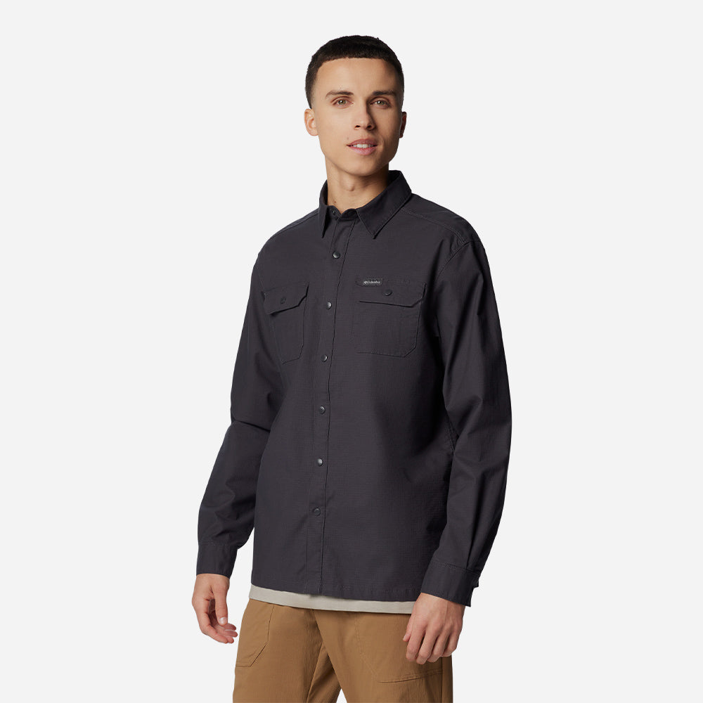 Áo Sơ Mi Tay Dài Nam Columbia Landroamer™ Lined - Đen - Supersports Vietnam