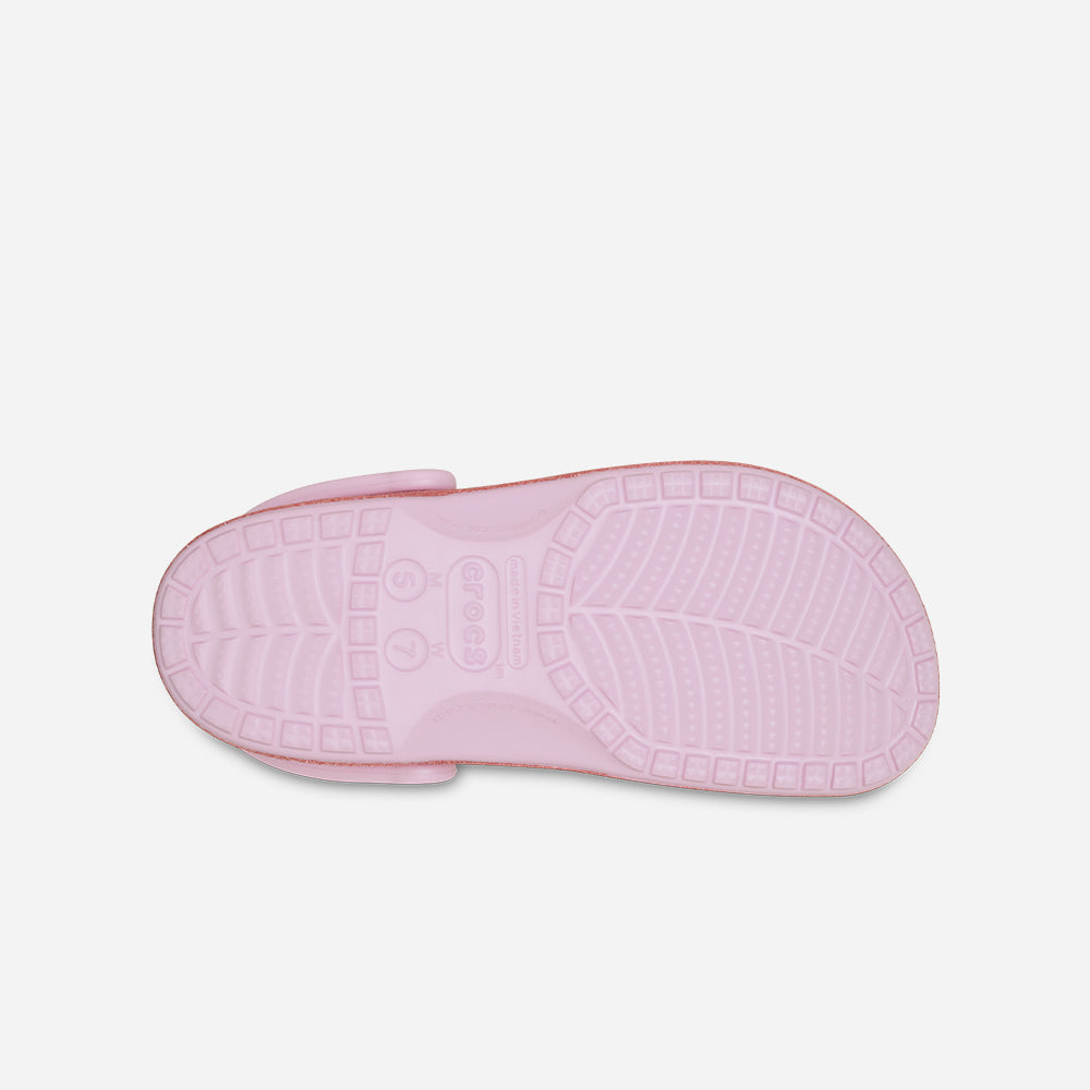 Giày Clog Unisex Crocs Baya Glitter - Hồng - Supersports Vietnam