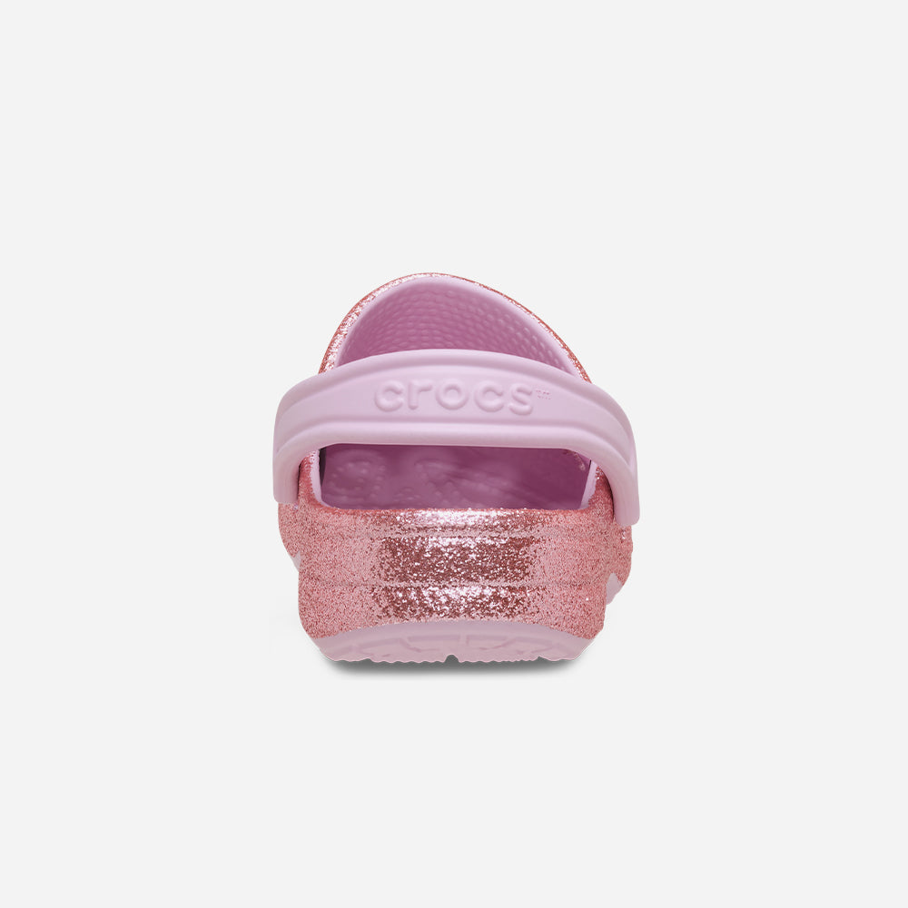 Giày Clog Unisex Crocs Baya Glitter - Hồng - Supersports Vietnam