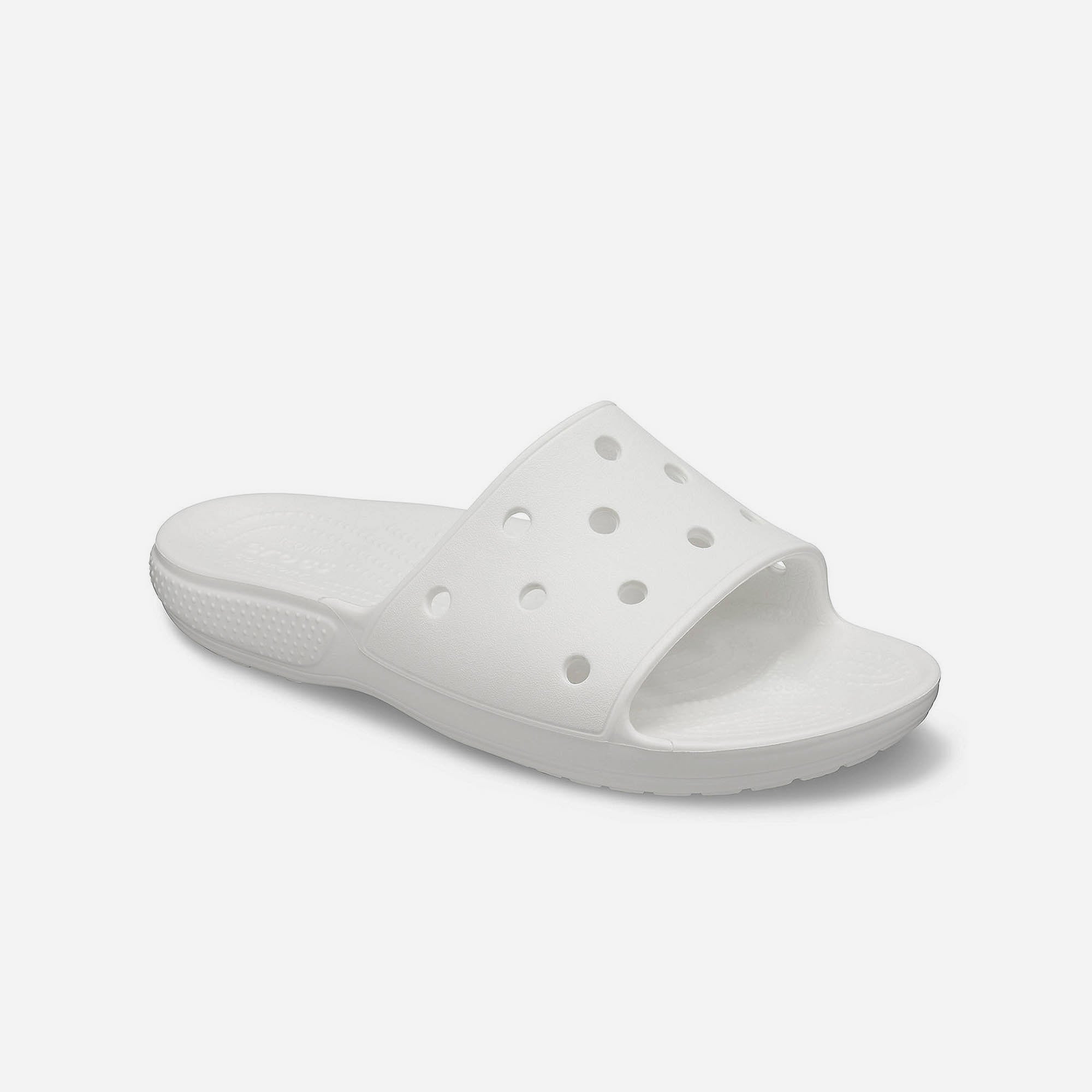 Dép Quai Ngang Unisex Crocs Classic - Trắng - Supersports Vietnam