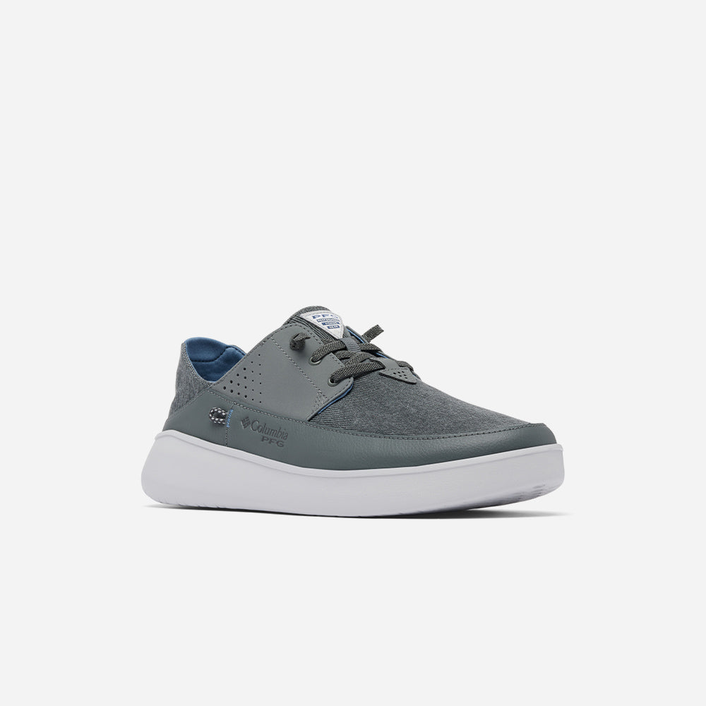 Giày Thể Thao Đa Năng Nam Columbia Boatside™ Relaxed Pfg Wide - Xám - Supersports Vietnam