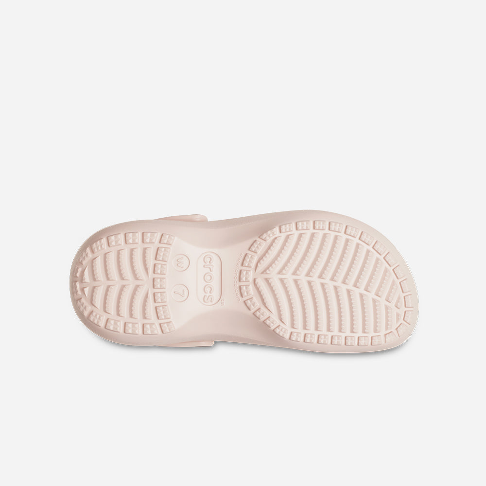 Giày Clog Nữ Crocs Classic Platform Quartz - Hồng - Supersports Vietnam