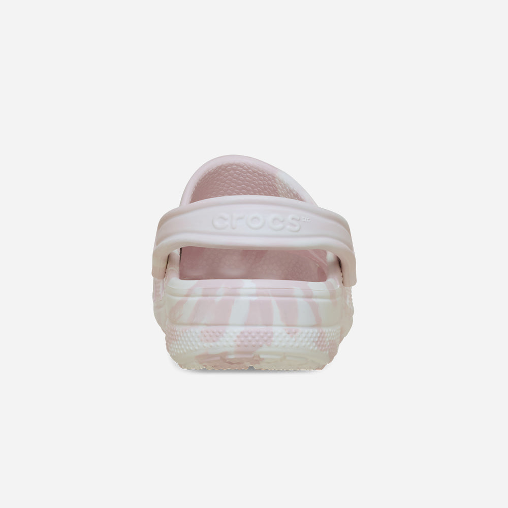 Giày Clog Unisex Crocs Baya Marbled - Hồng - Supersports Vietnam
