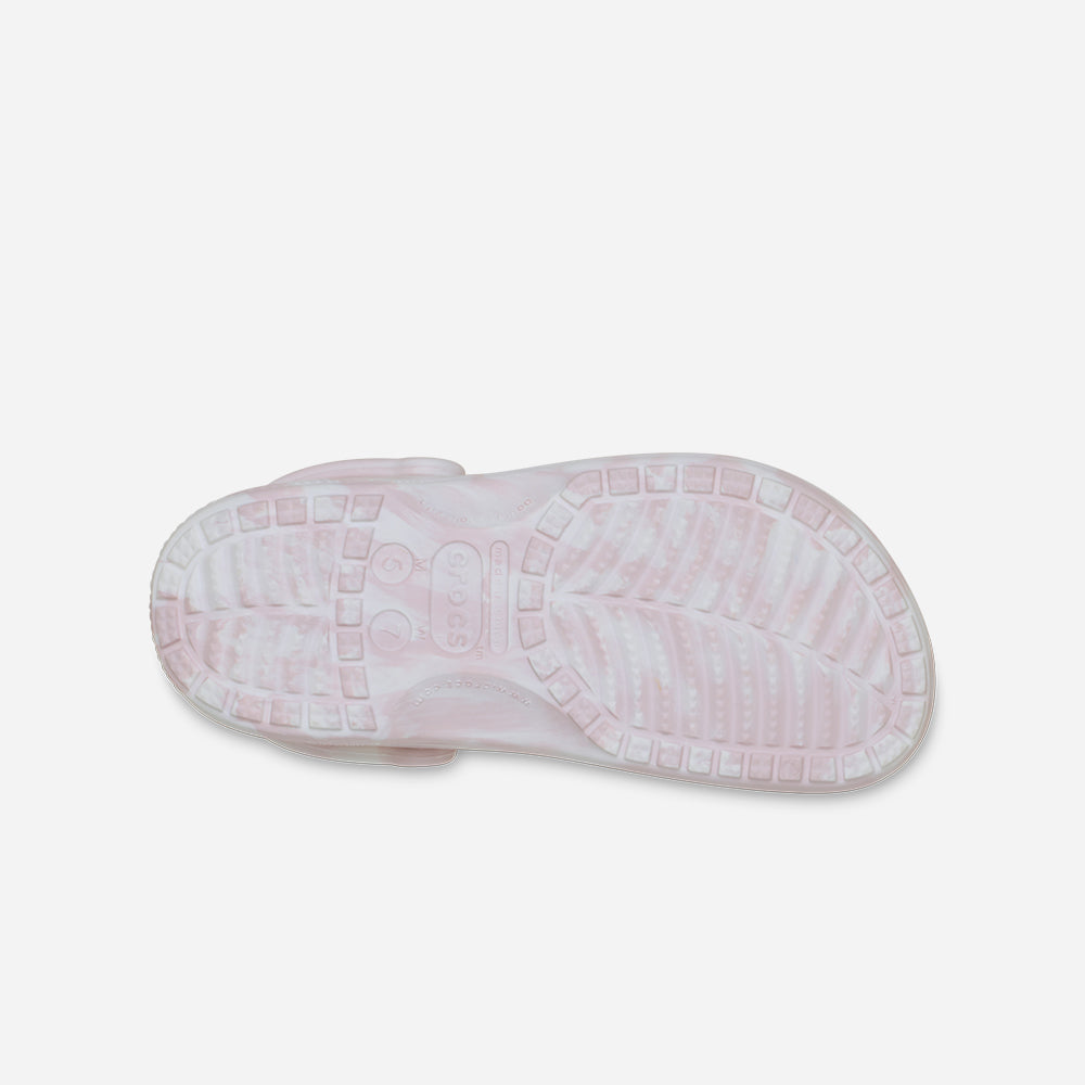 Giày Clog Unisex Crocs Baya Marbled - Hồng - Supersports Vietnam
