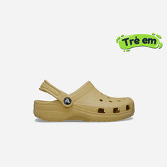 Giày Clog Trẻ Em Crocs Classic - Vàng