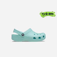 Giày Clog Trẻ Em Crocs Classic - Xanh Mint - Supersports Vietnam
