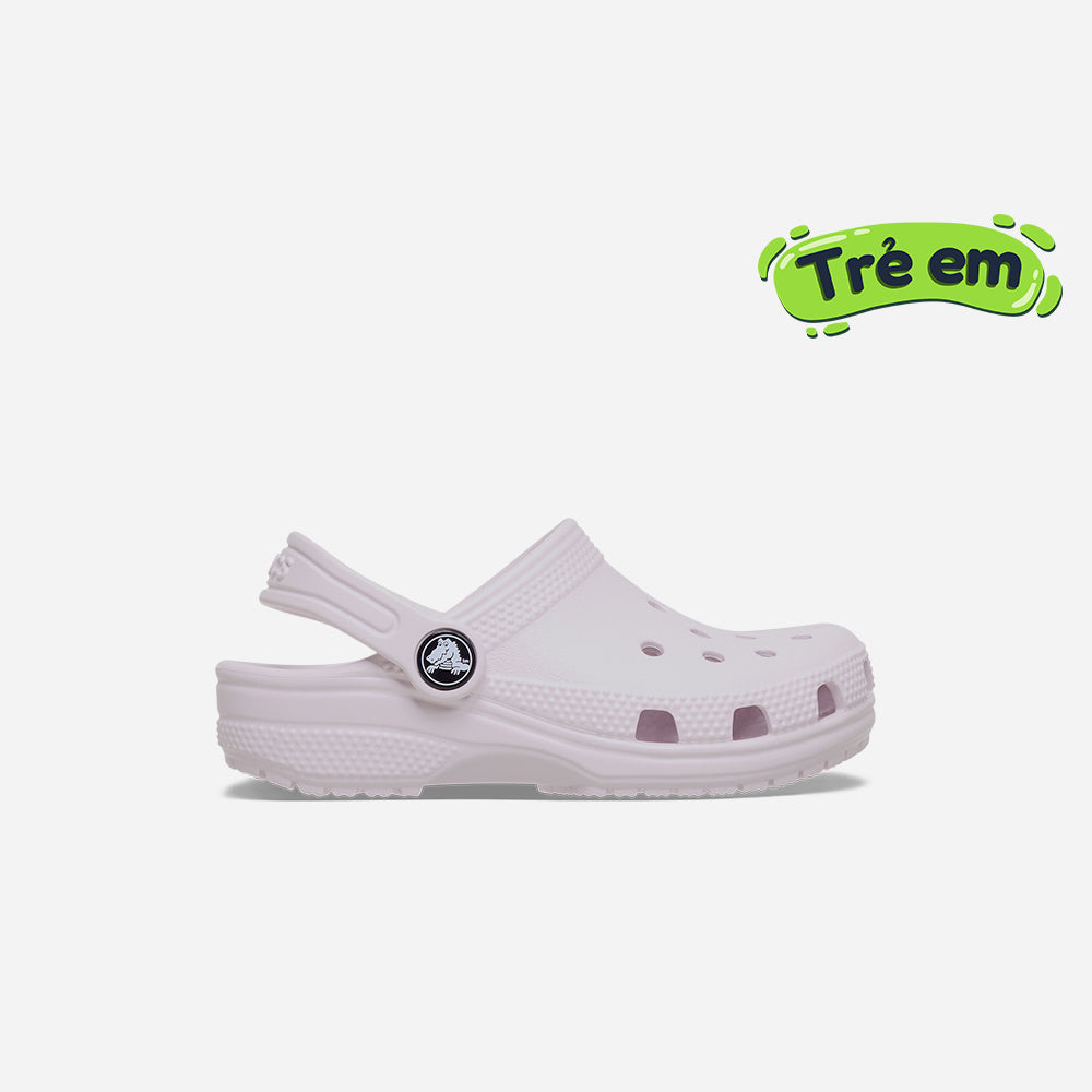 Giày Clog Trẻ Em Crocs Classic - Hồng - Supersports Vietnam