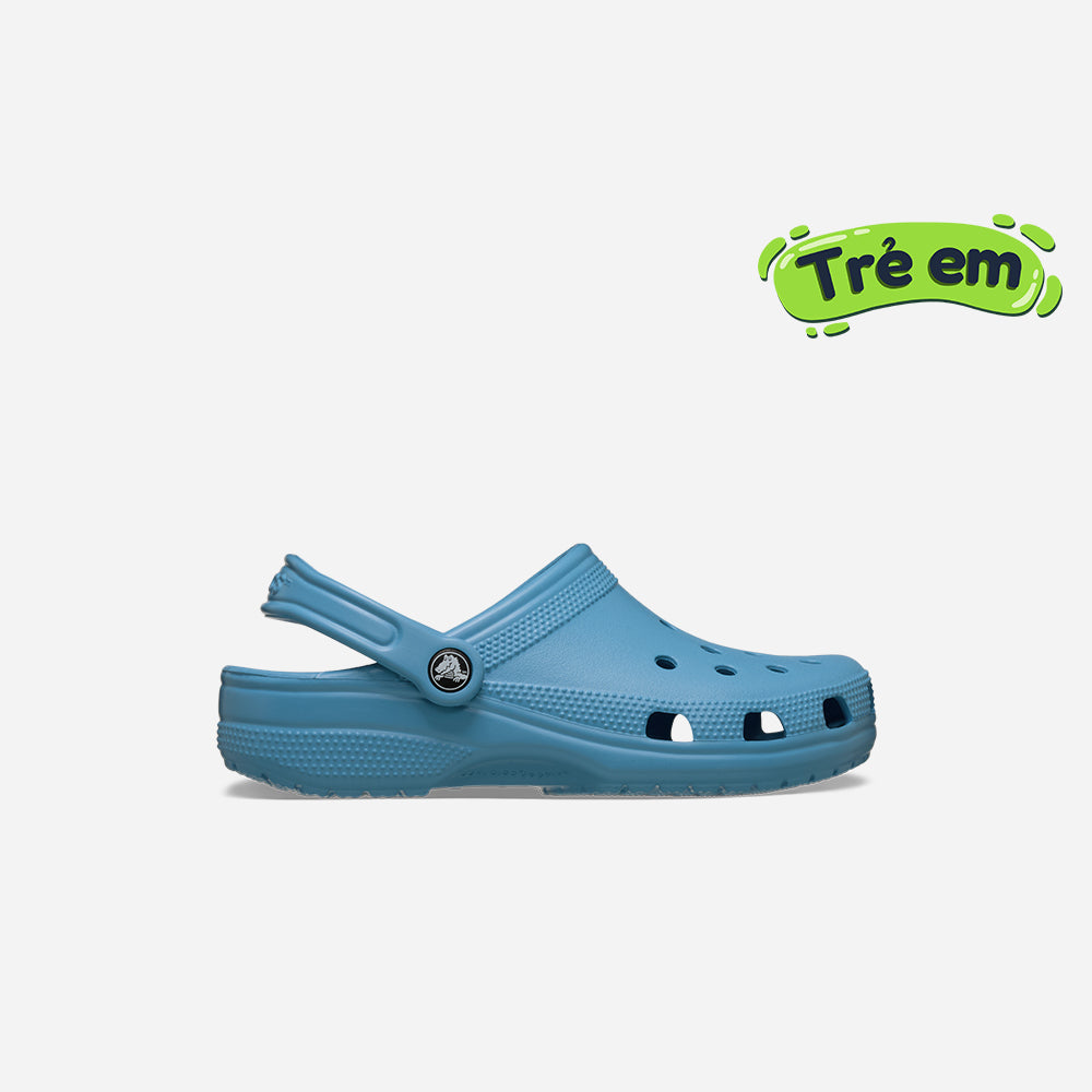 Giày Clog Trẻ Em Crocs Classic - Xanh Dương - Supersports Vietnam