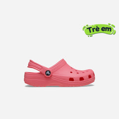 Giày Clog Trẻ Em Crocs Classic - Hồng - Supersports Vietnam
