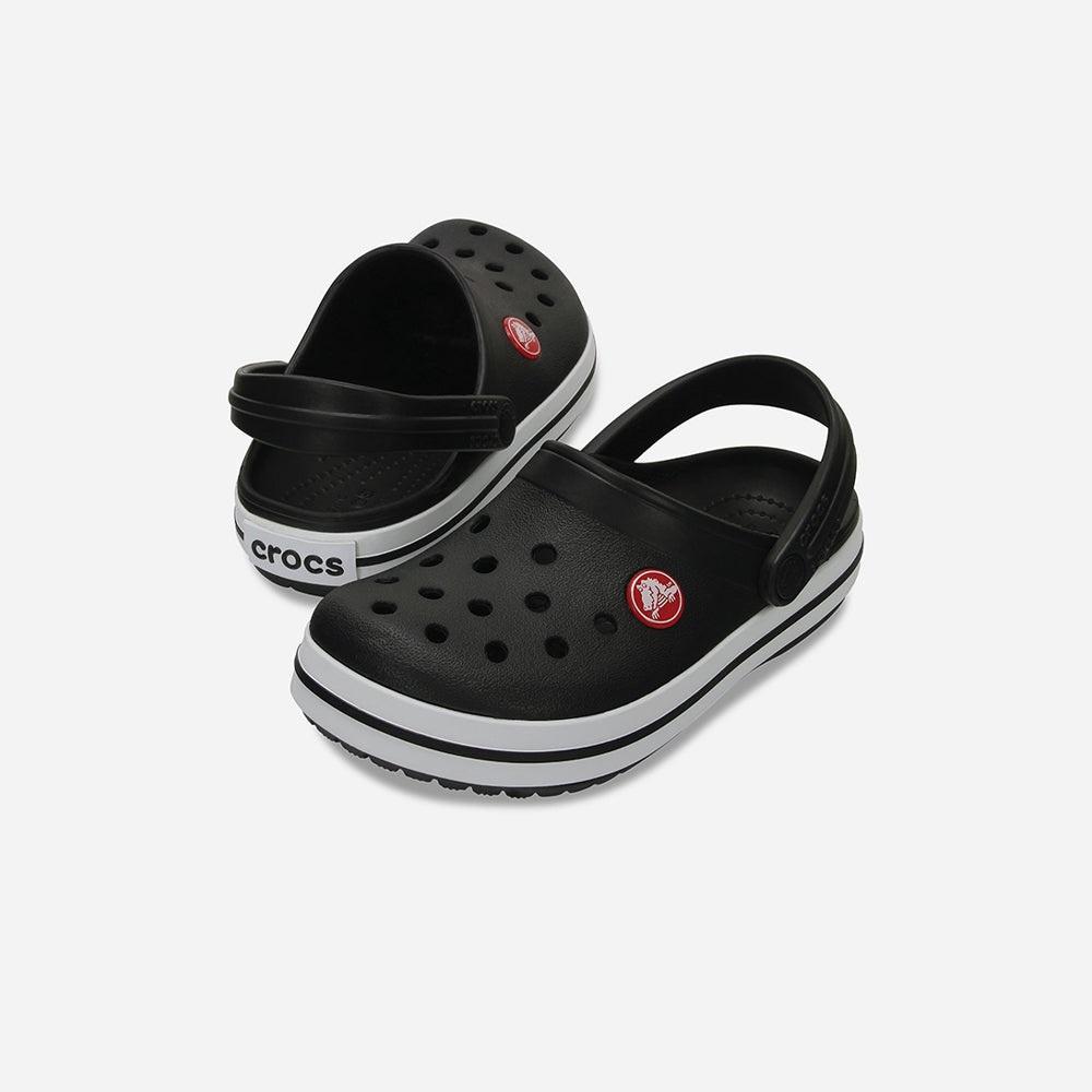 Giày Clog Trẻ Em Crocs Crocband - Đen - Supersports Vietnam