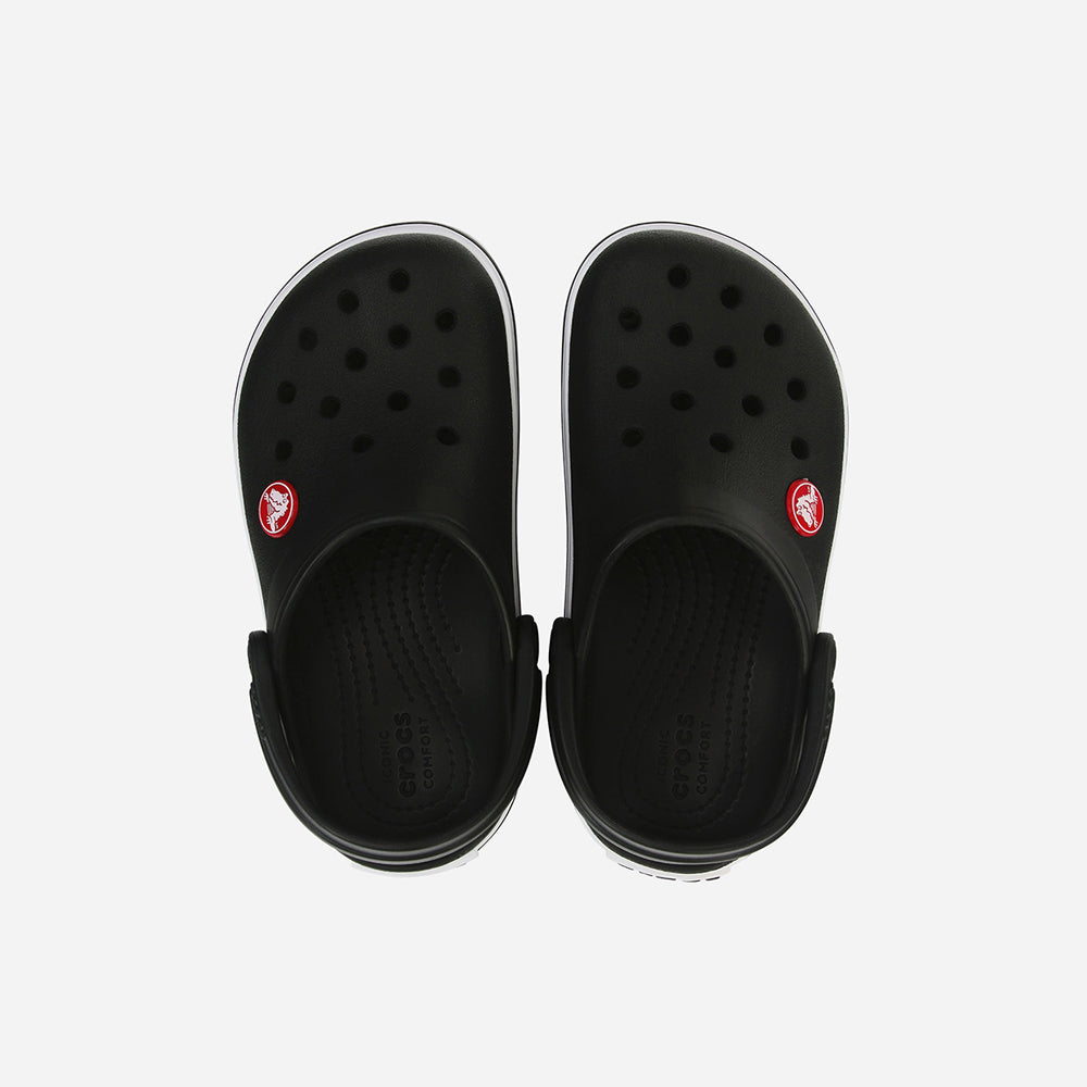 Giày Clog Trẻ Em Crocs Crocband - Đen - Supersports Vietnam