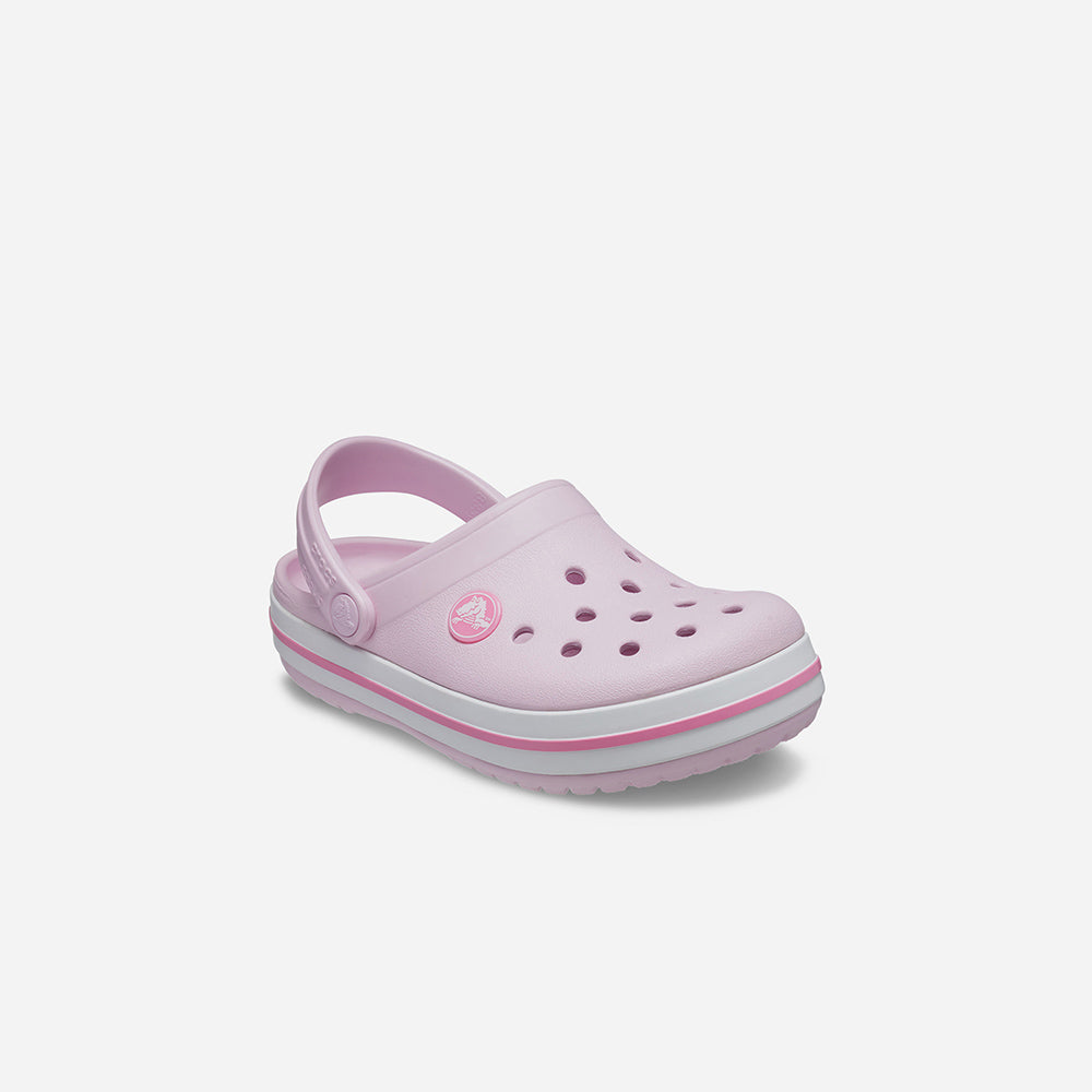 Giày Clog Trẻ Em Crocs Crocband - Hồng - Supersports Vietnam