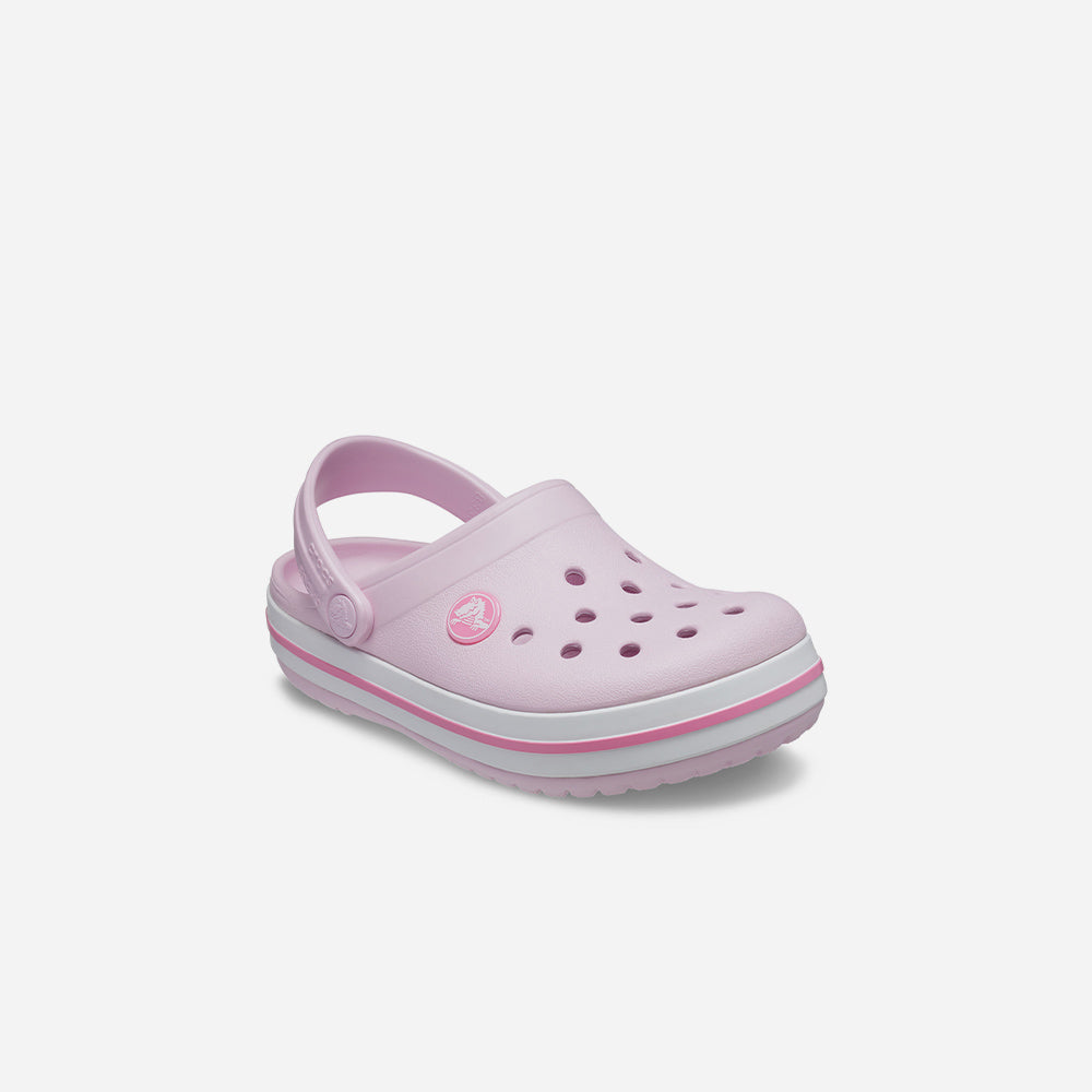 Giày Clog Trẻ Em Crocs Crocband - Hồng - Supersports Vietnam