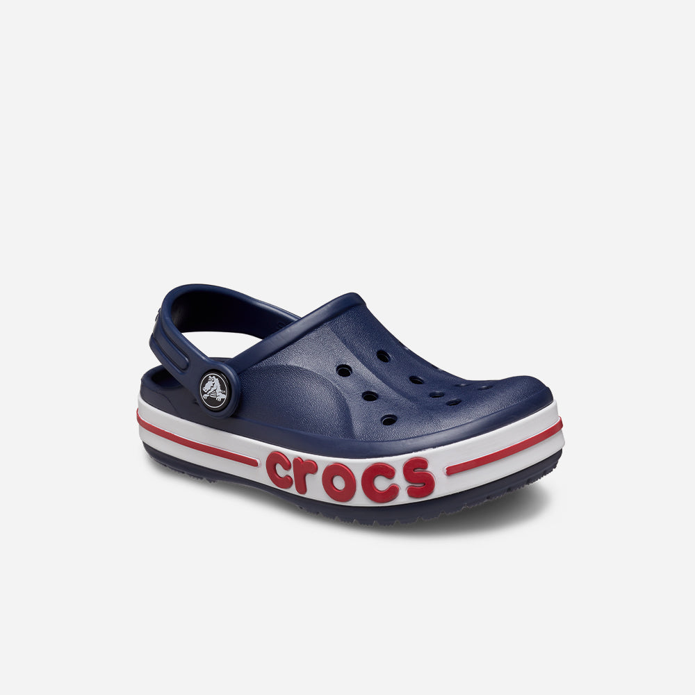 Giày Clog Trẻ Em Crocs Bayaband - Xanh Navy - Supersports Vietnam
