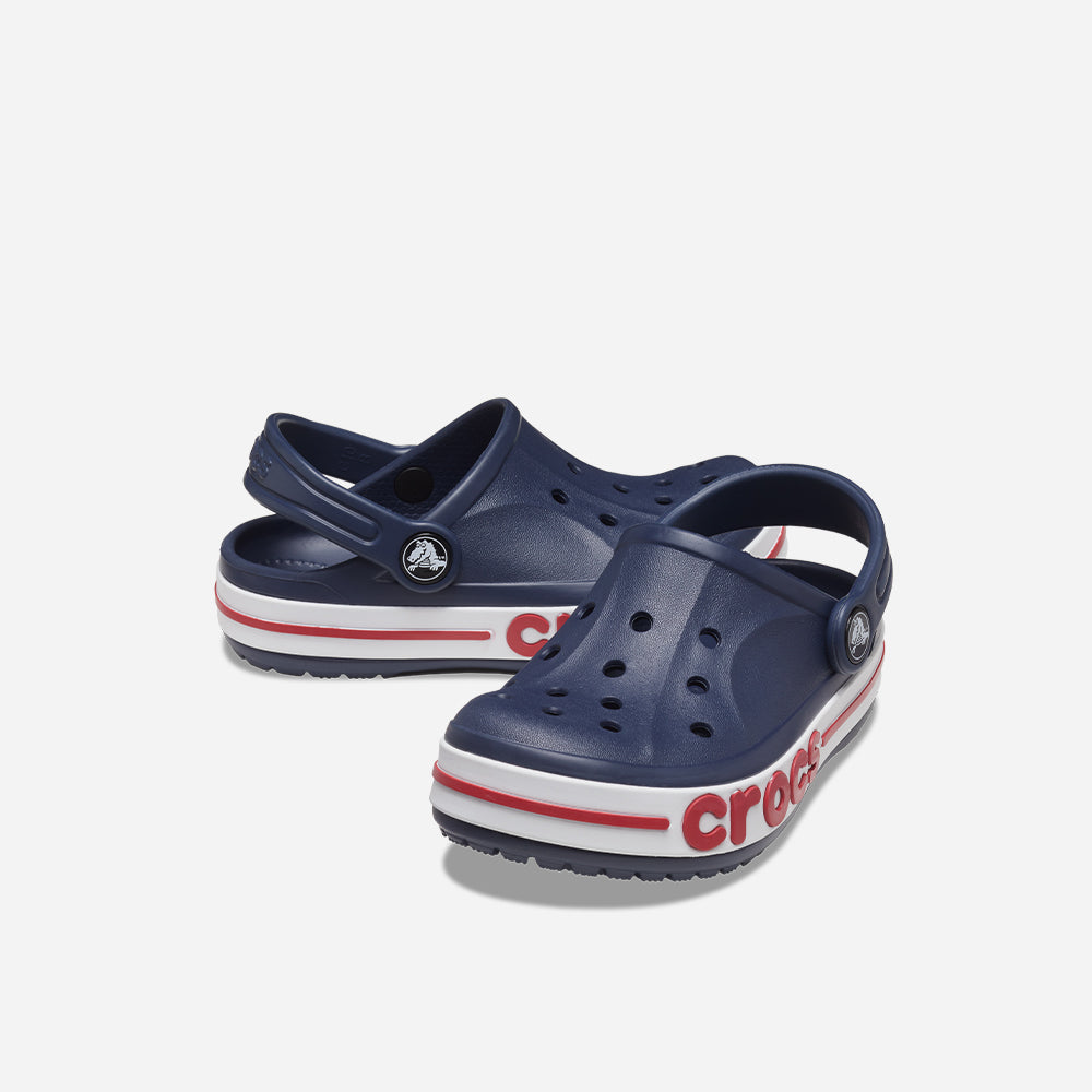 Giày Clog Trẻ Em Crocs Bayaband - Xanh Navy - Supersports Vietnam