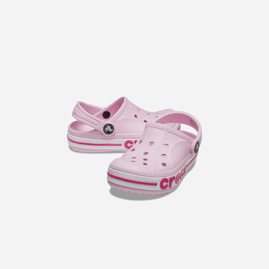 Supersports Vietnam Official Kids Crocs Bayaband Clog Pink