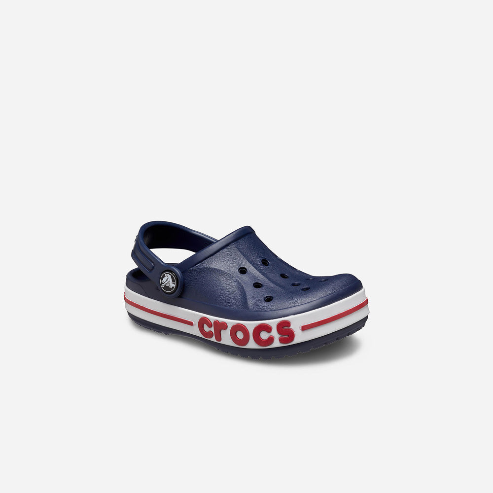 Giày Clog Trẻ Em Crocs Bayaband - Xanh Navy - Supersports Vietnam