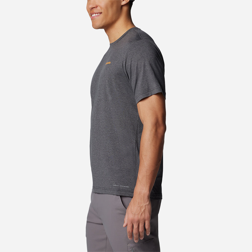 Áo Thun Tay Ngắn Nam Columbia Kwick Hike™ Back Graphic - Xám - Supersports Vietnam