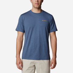 Men's Columbia Kwick Hike™ Back Graphic T-Shirt - Blue