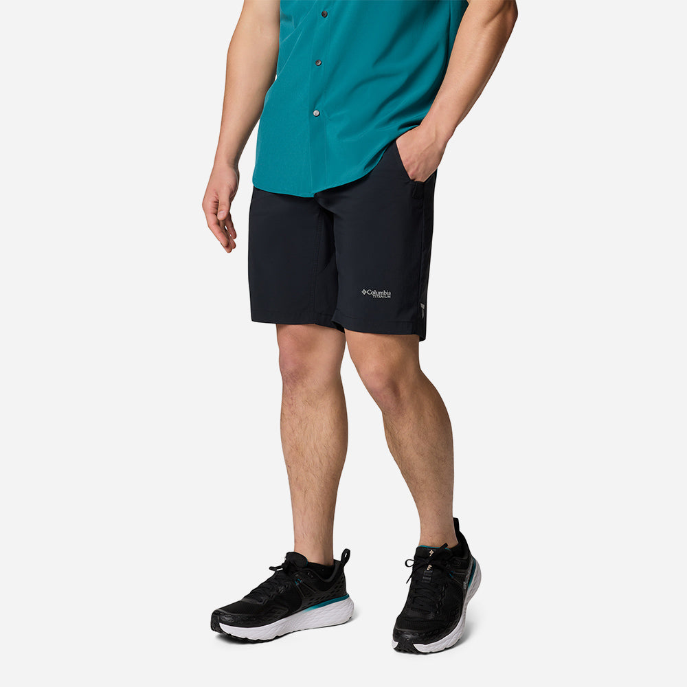 Quần Ngắn Nam Columbia Wanoga™ Lightweight - Đen - Supersports Vietnam