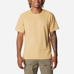 Men's Columbia Black Mesa™ Crew T-Shirt - Yellow